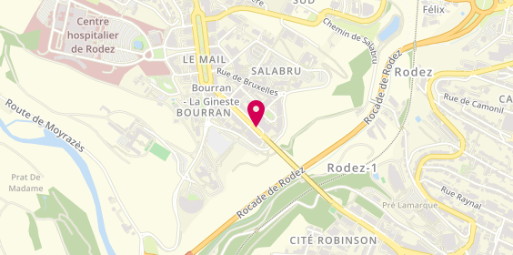 Plan de BONNEMAIRE Sonia, 4 Avenue Jean Monnet, 12000 Rodez