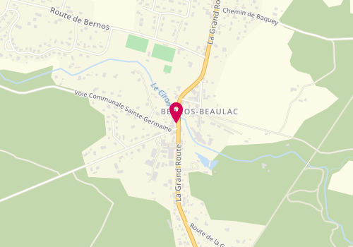 Plan de MIGNOT Stéphanie, 56 Grande Route, 33430 Bernos-Beaulac