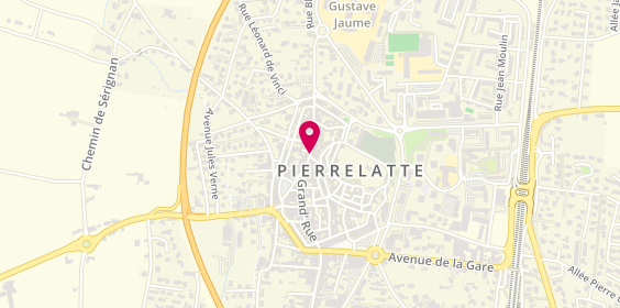 Plan de BIREBENT Joëlle, 50 Grande Rue, 26700 Pierrelatte