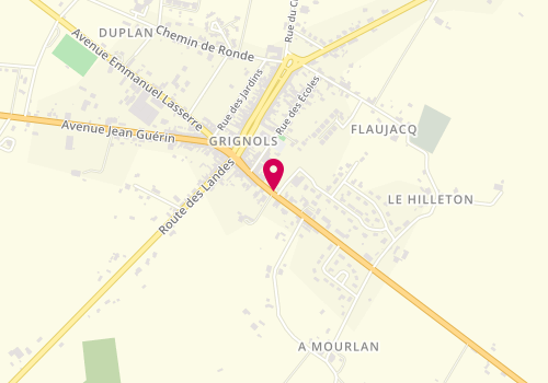 Plan de FERRIE Adeline, 21 Bis Route de Casteljaloux, 33690 Grignols