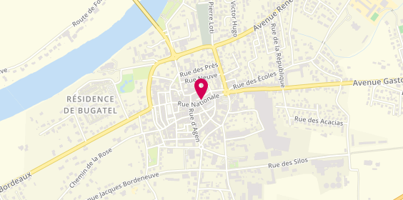 Plan de BLONDY Aurélie, 36 Rue Nationale, 47110 Sainte-Livrade-sur-Lot