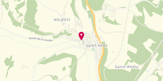Plan de BLANCHOIN Bérengère, 20 Impasse du Presbytere, 12200 Saint-Rémy