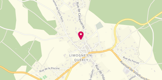 Plan de BLANCHARD Laure, 43 Place des Micocouliers, 46260 Limogne-en-Quercy