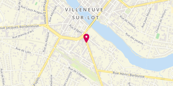 Plan de ANDRIEU Geneviève, 14 Avenue du Marechal Leclerc, 47300 Villeneuve-sur-Lot