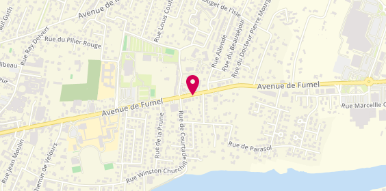 Plan de LADHUIE Laure, 62 Avenue de Fumel, 47300 Villeneuve-sur-Lot