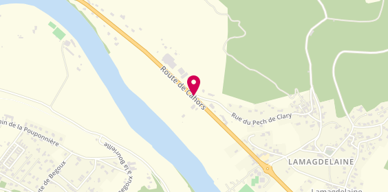 Plan de BESSIERES-PIN Géraldine, 350 Route de Cahors, 46090 Lamagdelaine