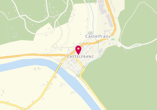 Plan de HENON Clarisse, 1 Place de l'Orpheon, 46140 Castelfranc