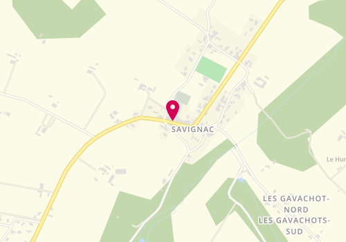 Plan de KOITA Laurent, 38 le Bourg, 33124 Savignac