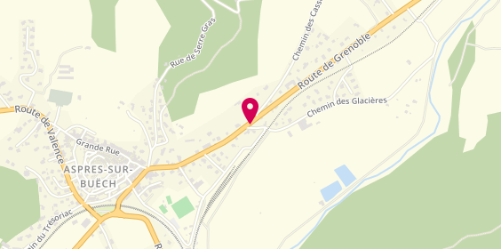 Plan de DELAURE Sandrine, Route de Grenoble, 05140 Aspres-sur-Buëch