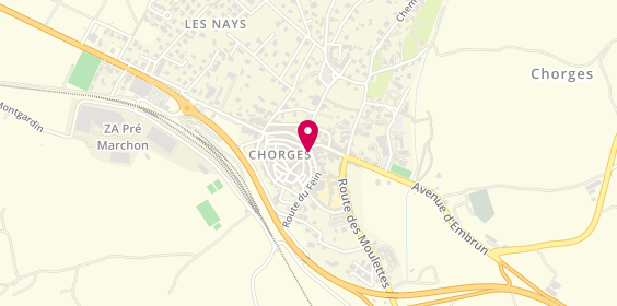 Plan de CASOTTI Léa, Place Lesdiguieres, 05230 Chorges