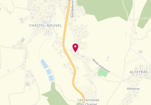 Plan de PIC Isabelle, Zone Activite d'Alteyrac, 48000 Chastel-Nouvel