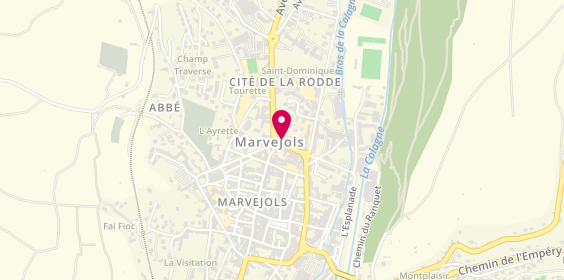 Plan de MALAVAL-LESMAYOUX Sophie, 10 Boulevard Saint Dominique, 48100 Marvejols