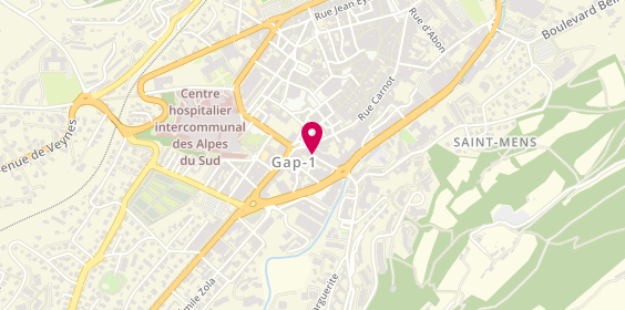 Plan de GOSIOSO Lynda, 6 Rue de Valserres, 05000 Gap