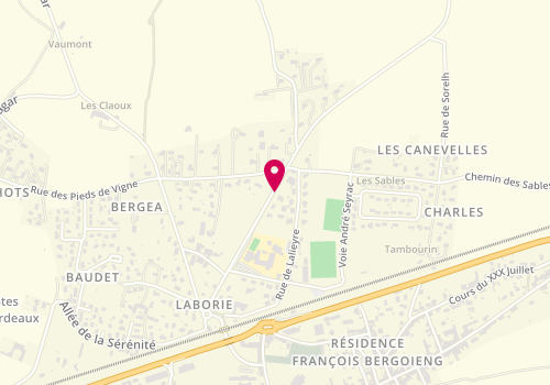 Plan de BIGOT Dimitri, 318 Avenue des Coteaux, 33490 Le Pian-sur-Garonne