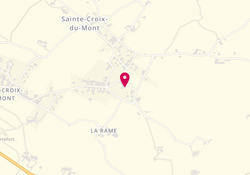 Plan de MOIGNE Jessica, 4 la Rame Sud, 33410 Sainte-Croix-du-Mont