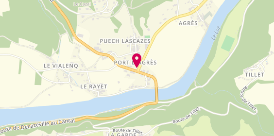 Plan de BIDEAU Mélanie, 1 Route de la Vallee, 12300 Saint-Parthem