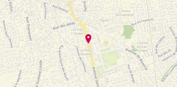 Plan de SENSEY Bernadette, 13 Avenue Saint Exupéry, 33260 La Teste-de-Buch