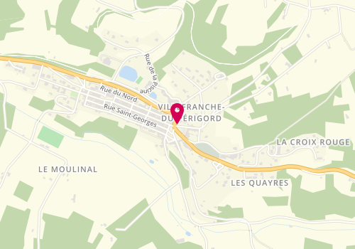 Plan de LETOURNEUX Mathie, Route de Besse, 24550 Villefranche-du-Périgord
