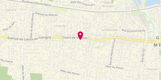 Plan de ANCLA Sandrine, 117 Cours de Verdun, 33470 Gujan-Mestras