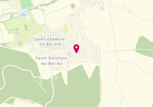 Plan de VIALARD Aude, Le Bourg, 46310 Saint-Germain-du-Bel-Air