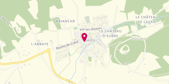 Plan de ALLO Françoise, 4 Route de Crest, 26400 Saou