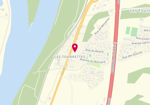 Plan de PINATEL Edouard, 116 Avenue Saint Didier, 26740 Les Tourrettes