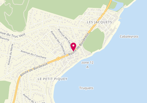 Plan de DARGELAS Geoffrey, 43 Bis Route de Bordeaux, 33950 Lège-Cap-Ferret