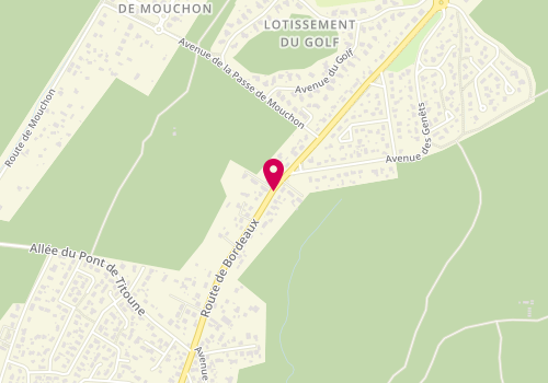 Plan de BOSSIS Aurélie, 53 Route de Bordeaux, 33138 Lanton