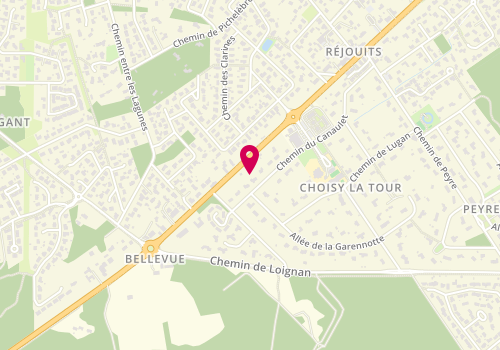 Plan de GUILLOUX Philippe, 23 Chemin de Canaulet, 33610 Cestas