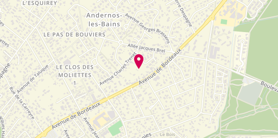 Plan de AMBACH Marie, 138 Bis Avenue de Bordeaux, 33510 Andernos-les-Bains
