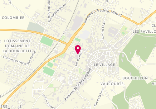 Plan de BOCHE Adeline, 3 Place du Champ de Mars, 26270 Loriol-sur-Drôme