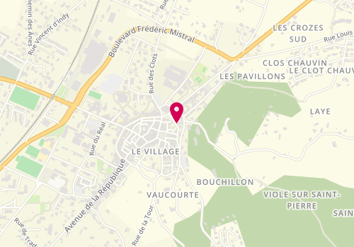 Plan de LACROIX Isabelle, 5 Rue Vaucourte, 26270 Loriol-sur-Drôme