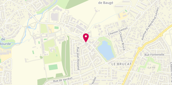 Plan de BARBE Marie Ange, 7 Avenue Jean Monnet, 33140 Villenave-d'Ornon
