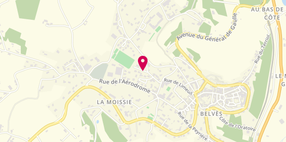 Plan de BOURGEOIS Bénédicte, Les Plaines, 24170 Pays-de-Belvès