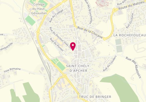 Plan de TICHIT Laure, Centre le Tourral, 48200 Saint-Chély-d'Apcher