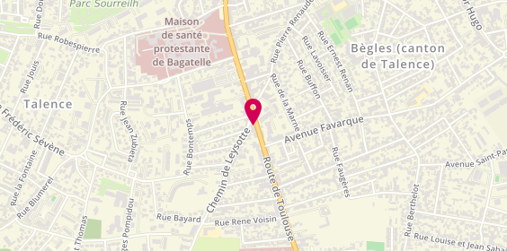 Plan de DJELIL Billale, 281 Route de Toulouse, 33140 Villenave-d'Ornon