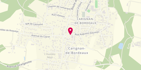 Plan de AUDOLY Patricia, 36 Bis Rue Lartigotte, 33360 Carignan-de-Bordeaux