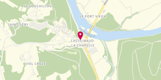 Plan de AUFFRET Manuel, Tournepique, 24250 Castelnaud-la-Chapelle