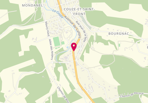 Plan de MEAUXSOONE Audrey, 69 Route de Cahors, 24150 Couze-et-Saint-Front