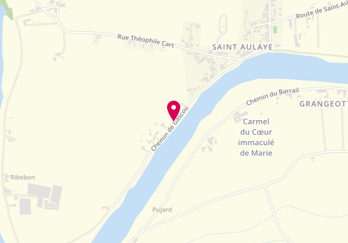 Plan de DELORD Sandra, 442 Chemin du Gascou, 24230 Saint-Antoine-de-Breuilh