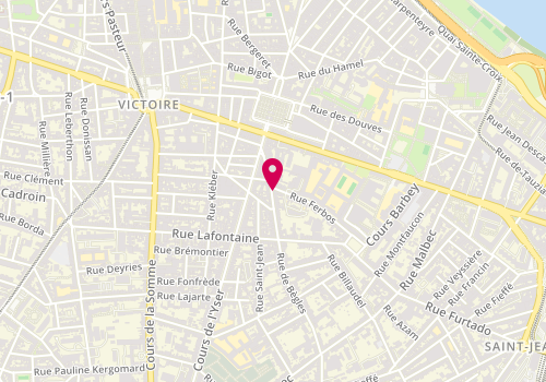 Plan de ROQUES Stéphanie, 28 Rue de Begles, 33800 Bordeaux