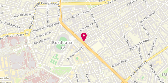 Plan de COULON Sébastien, 96 Boulevard Marechal Leclerc, 33000 Bordeaux