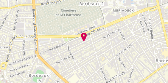 Plan de BOULOGNE Marie Laure, 63 Rue Guillaume Leblanc, 33000 Bordeaux