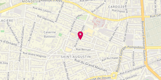 Plan de HEURTAUT Sophie, 78 Rue du Cardinal Lavigerie, 33000 Bordeaux