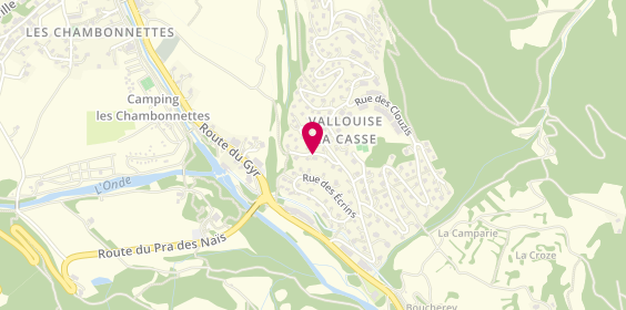 Plan de CHAPE Emilie, Quartier Les Auches, 05290 Vallouise-Pelvoux
