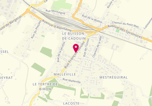Plan de NALETTO Patricia, 8 Rue de la Republique, 24480 Le Buisson-de-Cadouin