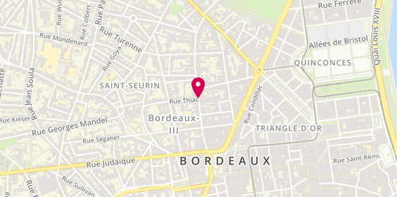 Plan de CHARRIEAU Renaud, 68 Rue du Palais Gallien, 33000 Bordeaux