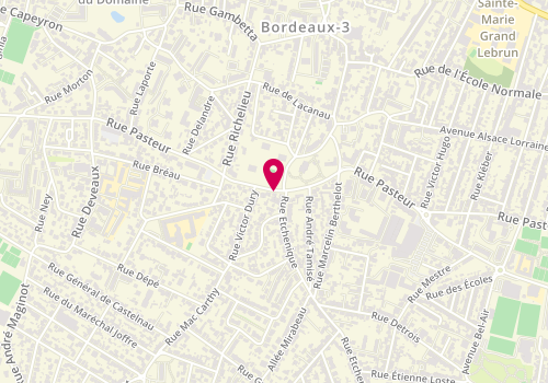 Plan de PERDON Pascale, 246 Rue Pasteur, 33200 Bordeaux
