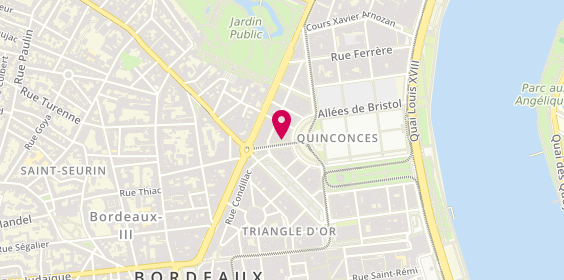 Plan de CRANE Sylvie, 3 Bis Cours de Tournon, 33000 Bordeaux