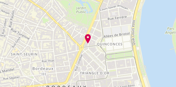 Plan de CAILLIAU Laurence, 7 Rue Boudet, 33000 Bordeaux